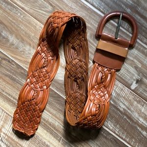 Hobo weaved leather belt